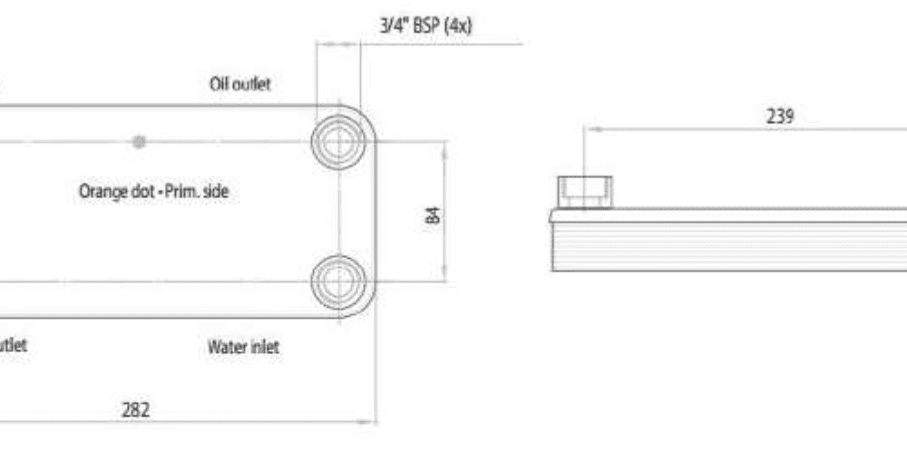 INTERCAMBIADOR CALOR DE PLACAS M18