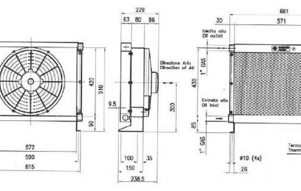 INTERCAMBIADOR CALOR BC390/2 C/TERMOSTATO