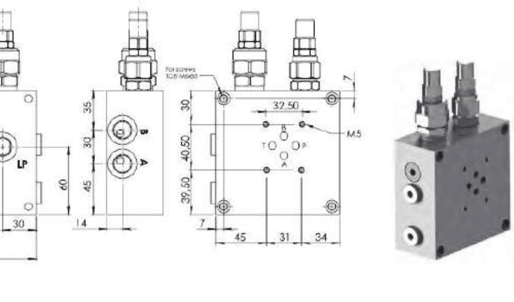 BLOQUE ALTA/BAJA NG6 1/4"-3/8" HLUV NG6