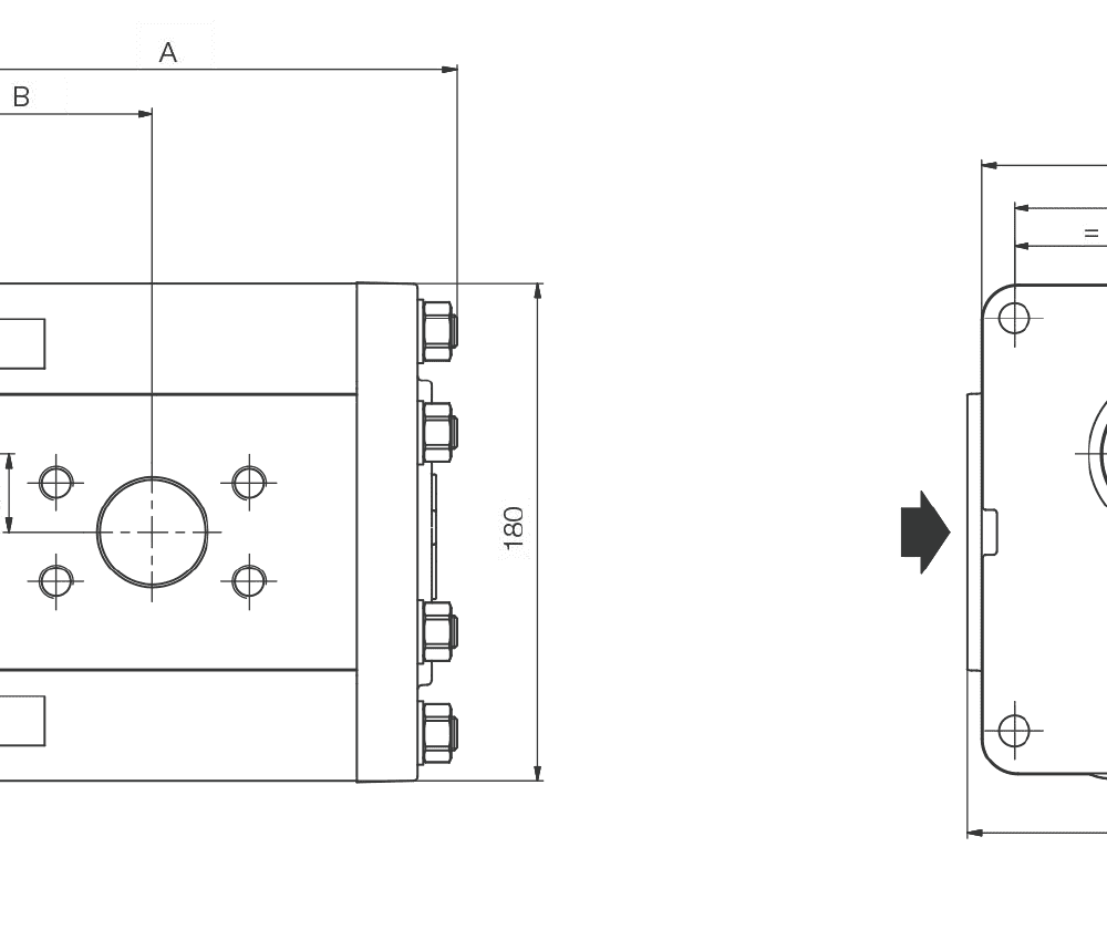 BOMBA ROQUET 1 PLC EJE TIPO E