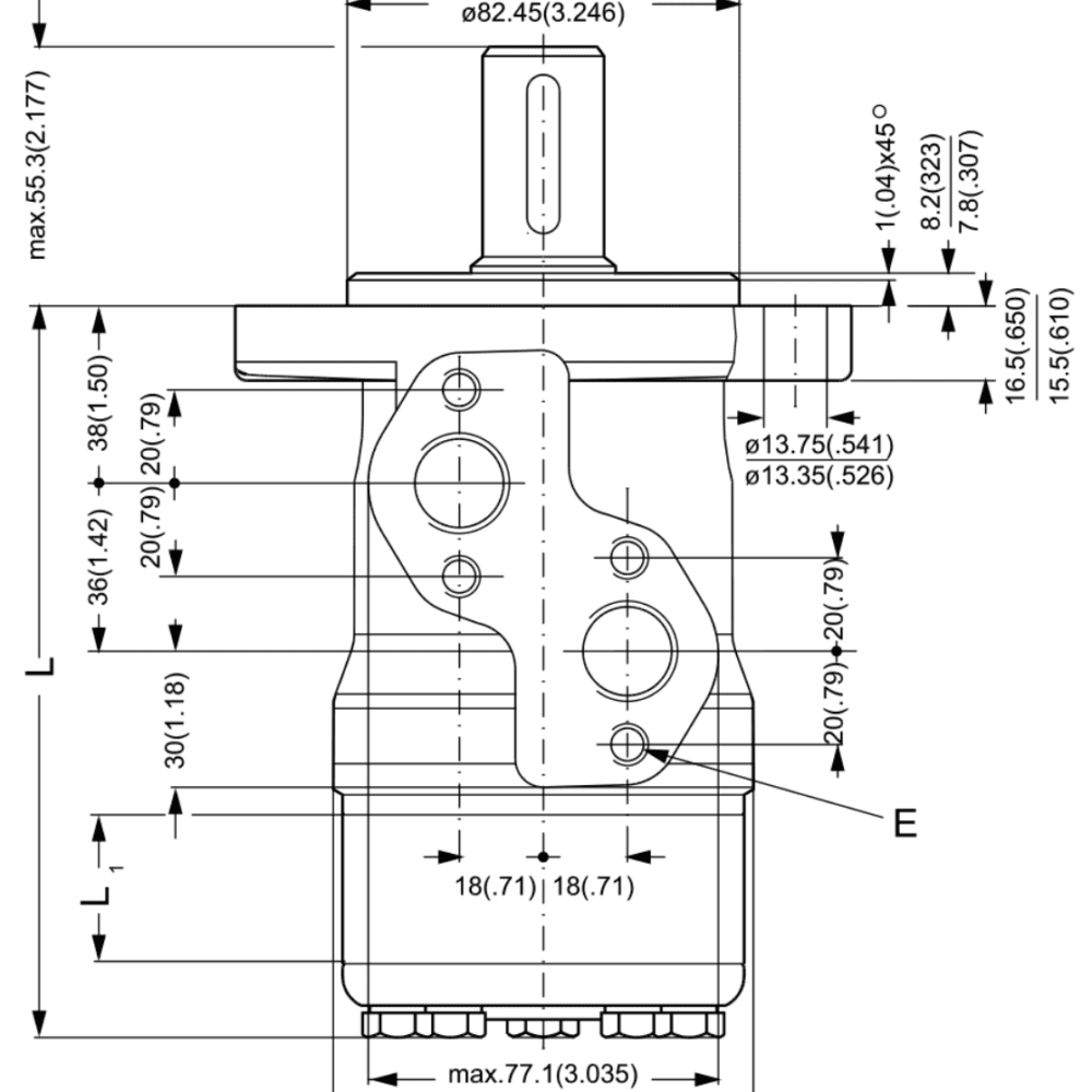 MOTOR ORBITAL OMPX - SUSTITUYE AL OMP