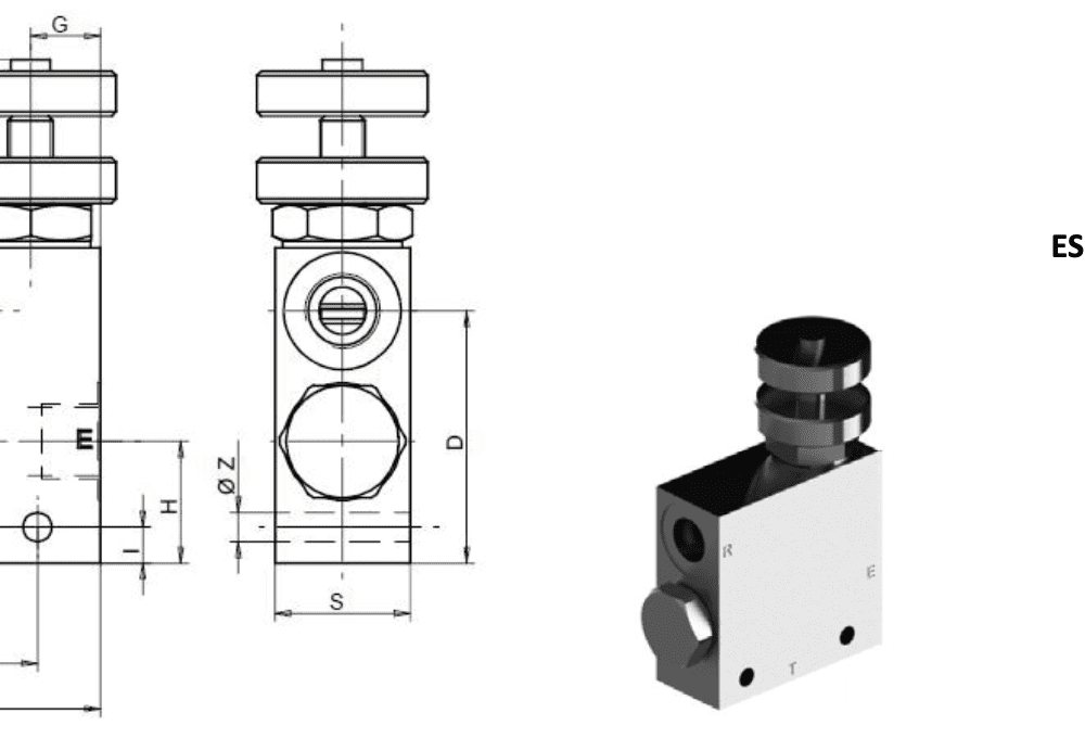 VÁLVULA REGULADORA CAUDAL 3 VÍAS COMPENSADO C/RETORNO A TANQUE PVET