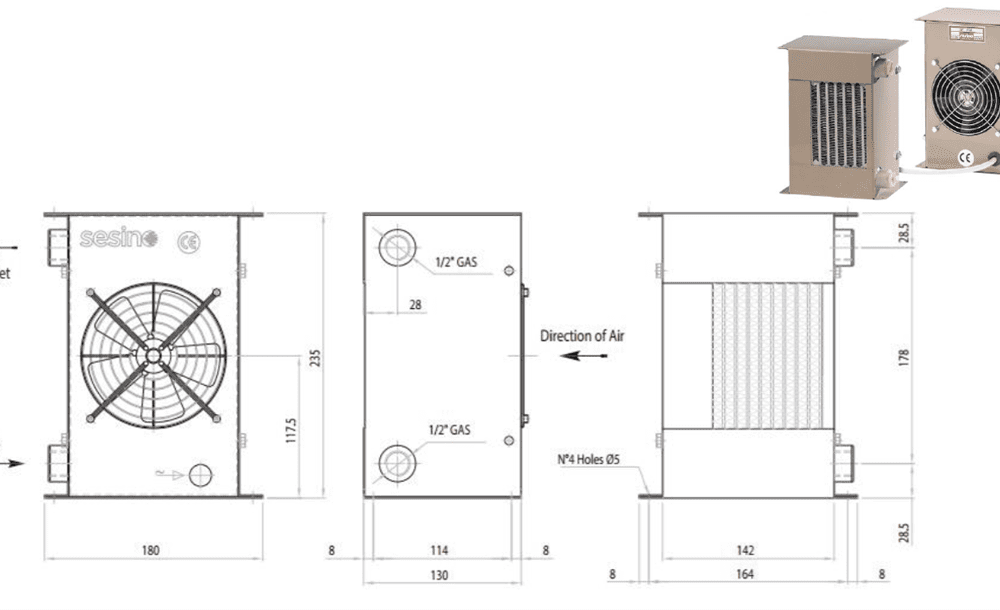 INTERCAMBIADOR CALOR AP 178 E
