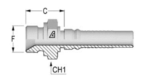 Male BSP 60° Cone Hose Fitting