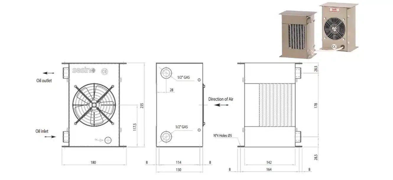 AP 178 E Heat Exchanger