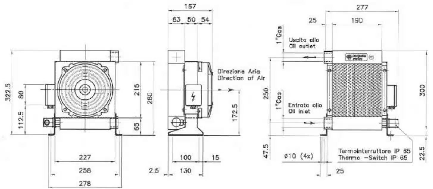 BC210 Heat Exchanger with Thermostat