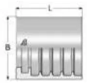 Minetuff 2SN Coupling SAE 100 R2AT H1200AD2