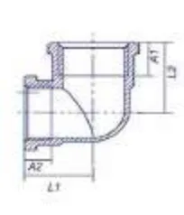 90° Heavy/Heavy Reducing Elbow