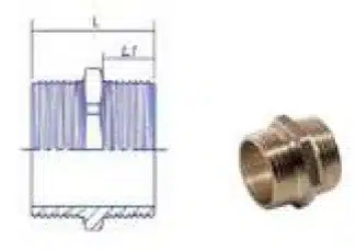 Double Male Spigot