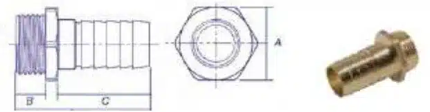 Low-Pressure Hose Connector