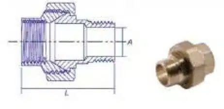 Three-Piece Male/Female Union