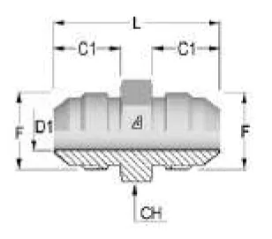 SAE Tube-to-Tube Coupling