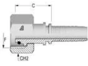 Straight Metric Double Coupling DKOS