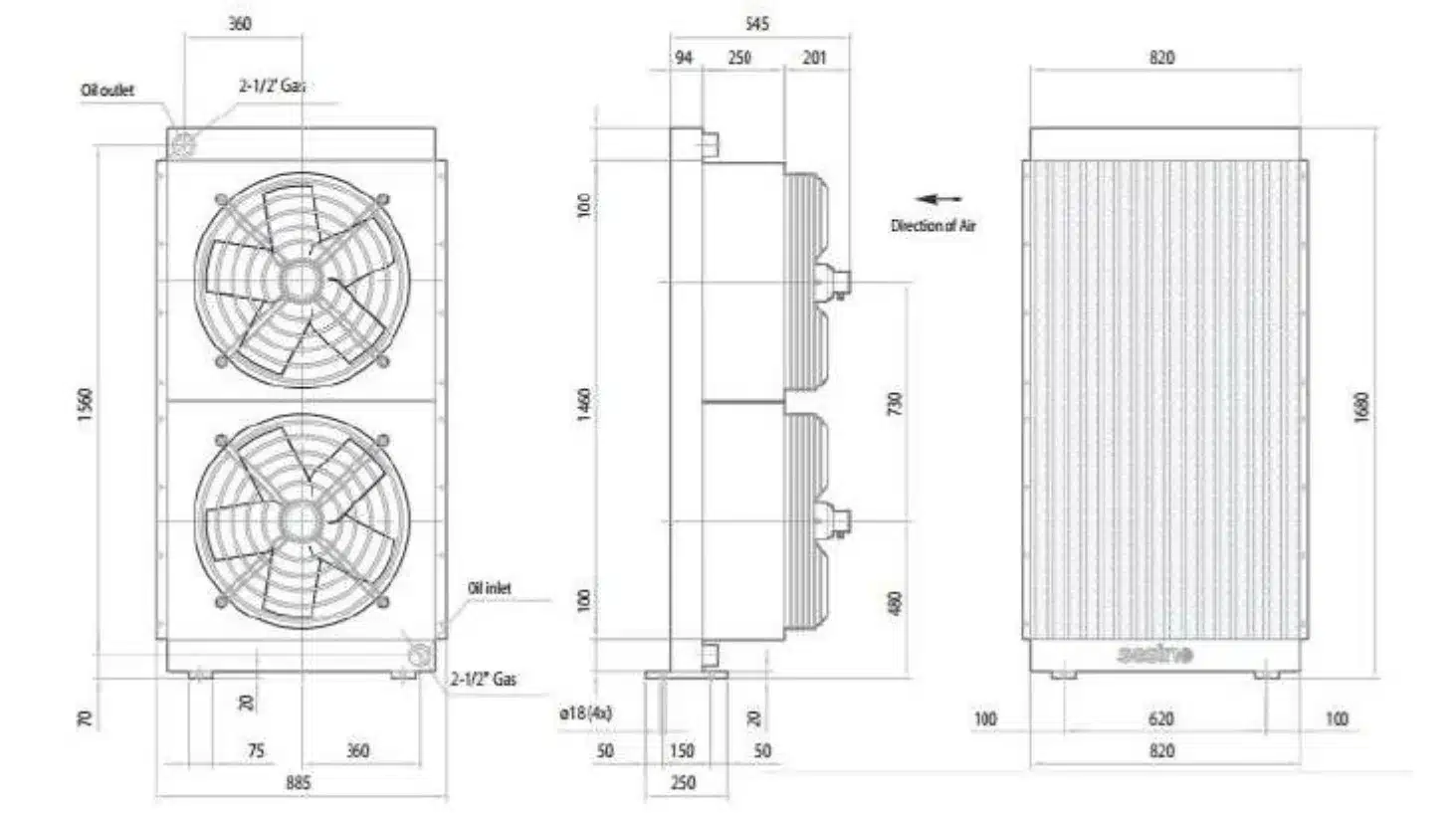 AP 2/830 EB Heat Exchanger
