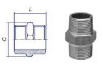 Hexagonal Male Thread INOX-280