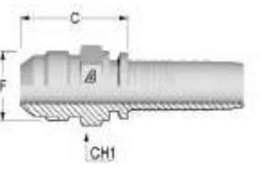 Male Fixed JIC 37° Fitting