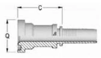 Straight Flange S-3000