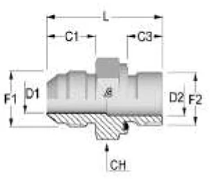 SAE Metric Hydraulic Splice