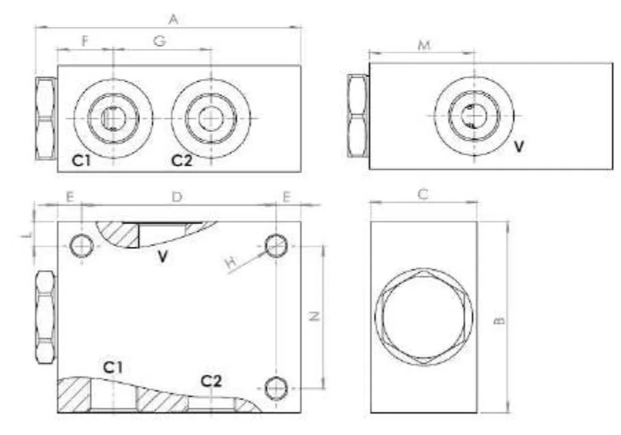 FDC Sliding Flow Divider