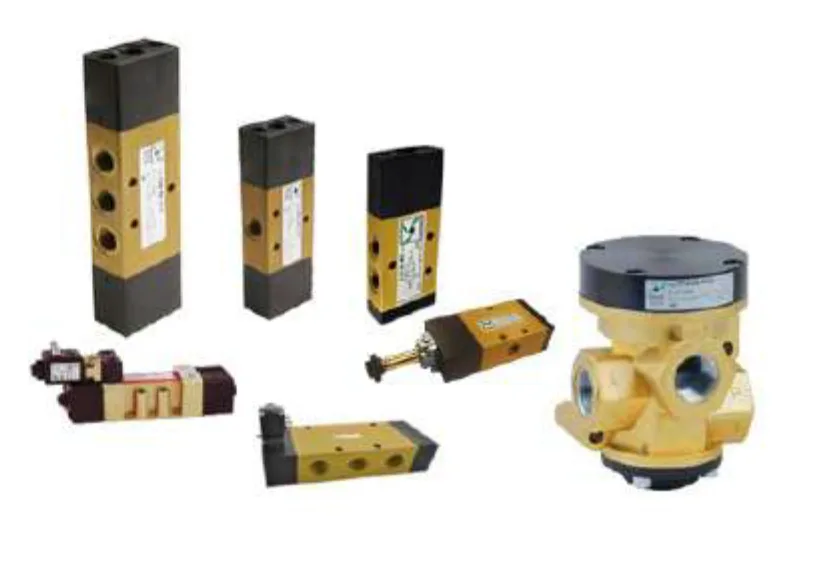 3/2, 5/2 and 5/3 Way Pneumatic Solenoid Valves