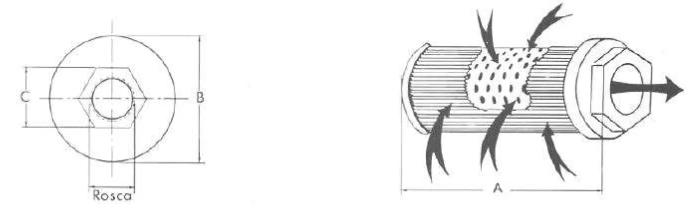 Hydraulic Suction Filter