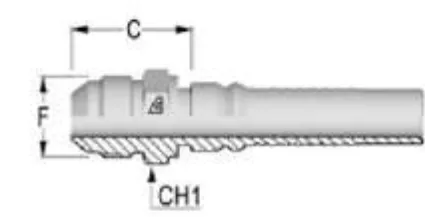 Male JIC 37° Cone for Hose