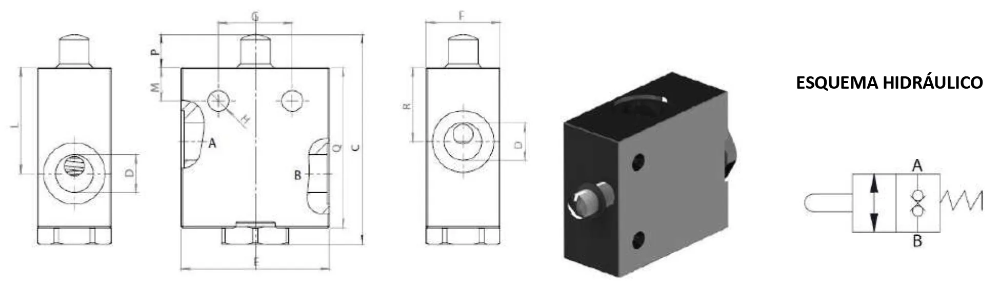 Two-Way End-of-Run ESCD Valve