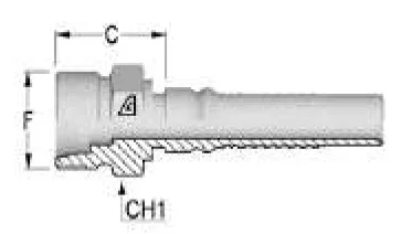 Metric Male Cone 24° DIN 3853