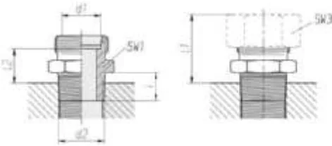 Straight GE Conical Coupling Without Heavy Series