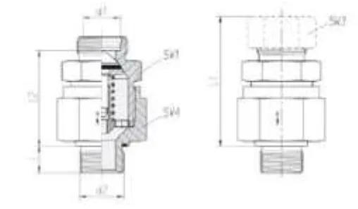 RHZ Light Series Non-Return Valve Heavy Series