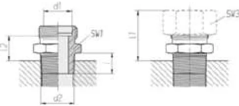 Straight NPT GE Light Series Coupling