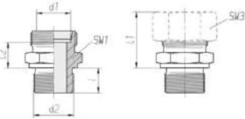 Straight Metric GE Coupling without Heavy Series