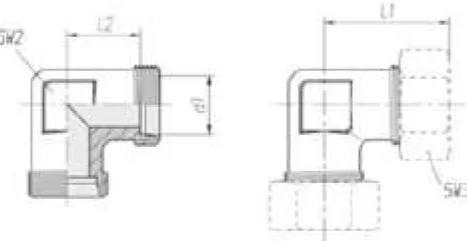 90° Welded Elbow SW2 Light Series