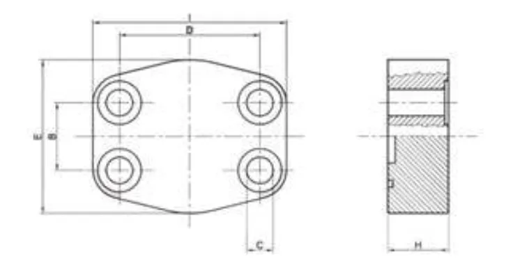 SAE Blind Cap Steel Series 3000