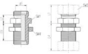 SV Light Series Pipe Pass-Through Fitting