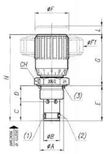 Two-Way Flow Regulator Cartridge