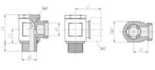 Metric Swivel Orientable Light Series Hydraulic Fitting