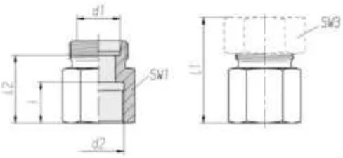Light Series Female GAI Metric Union