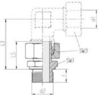 Plain Tee Adapter VOSS EVGE BSP Light Series