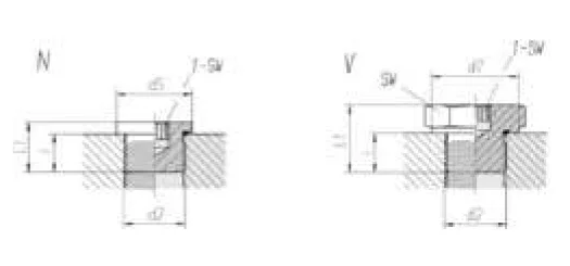 VSTI Metric Threaded Plug