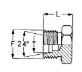 Male DIN Light Series Plug