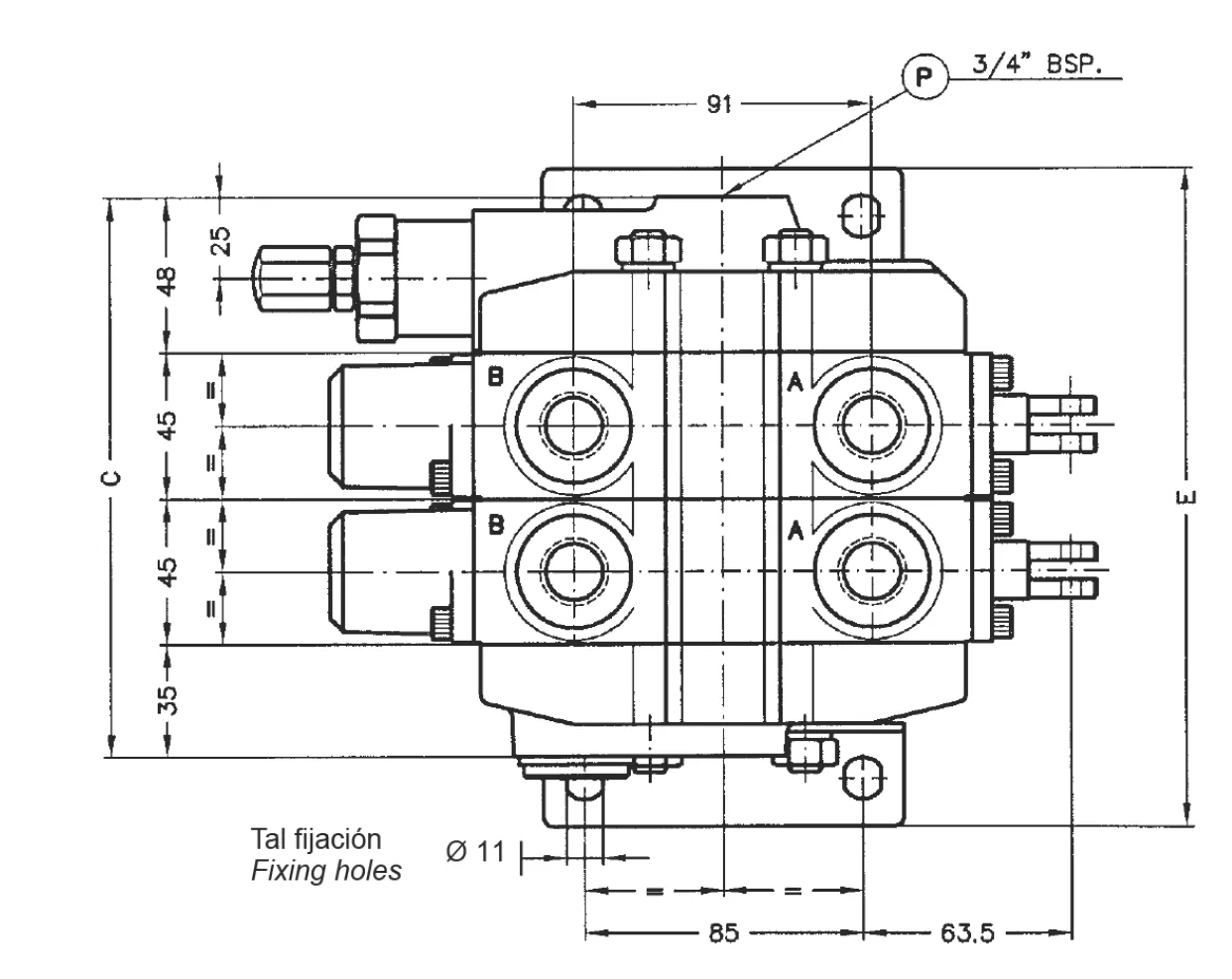 Hydraulic Distributor Accessories Kit