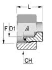 60° Cone Gas Plug