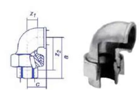 90° Female-Female Elbow (3 pcs)